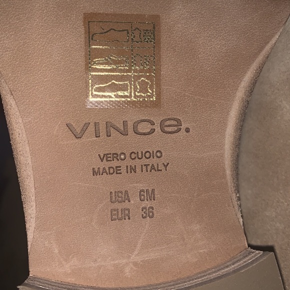 VINCE
‼️New $395.00  VINCE Italian Suede Chelsea Boots - Picture 7 of 11